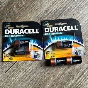 Duracell Ultra Photo batteries